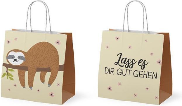 Actual product image La Vida Gift bag 15x8H15 sloth (Gift bag)