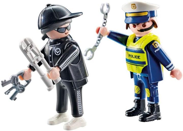 Produktbild Playmobil Polizist und Einbrecher (71804, Playmobil Figures)