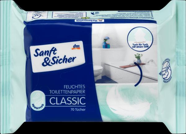 Produktbild dm Sanft&Sicher Classic Sensitive (1 x)