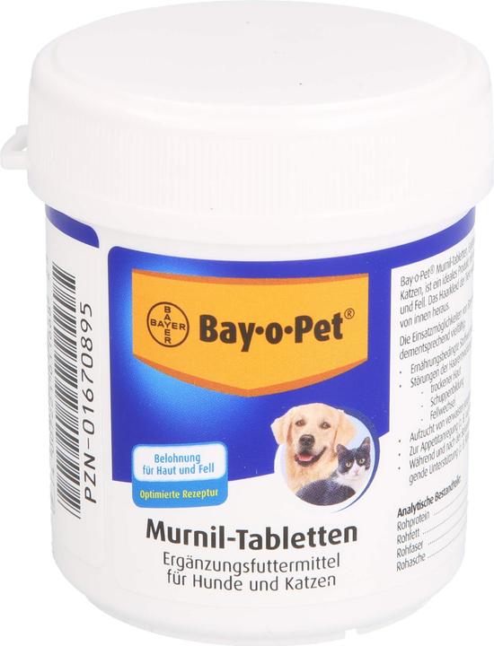 Produktbild Bayer Bay-o-pet Murnil Tabletten vet, 80 St. Tabletten