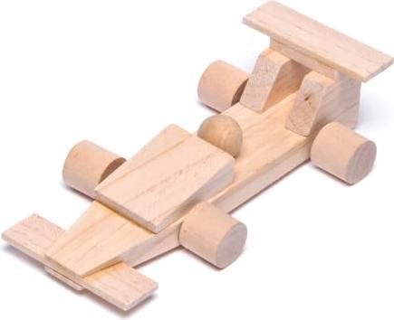 Produktbild Activity Board Rennauto-Bastelsets aus Holz für Kinder zum Basteln und Dekorieren