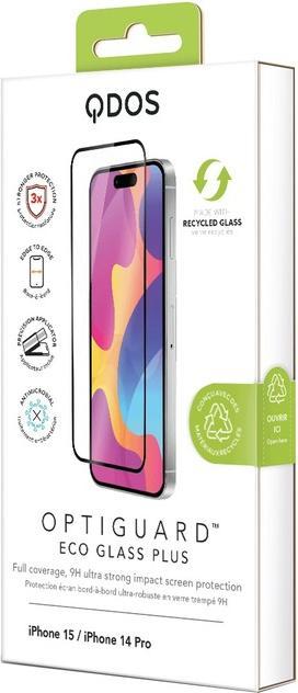 Immagine prodotto QDOS Optiguard Eco Glass Plus (1 Pezzo/i, Apple iPhone 15)