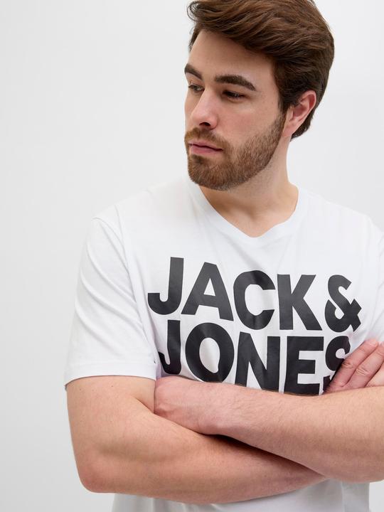 Produktbild Jack & Jones Logoprint Plus size T-shirt (6XL)