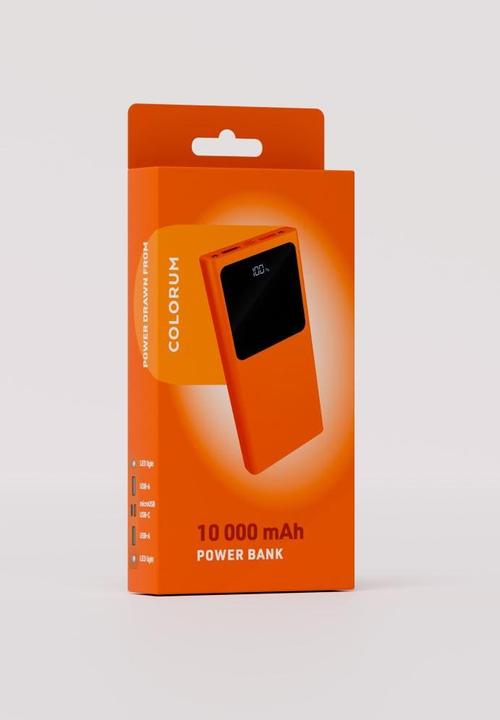 Actual product image Forever COLORUM Power bank 10 000 mAh CPB10-10 xOrange (10000 mAh, 22.50 W)