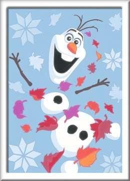Actual product image Ravensburger CreArt Cheerful Olaf