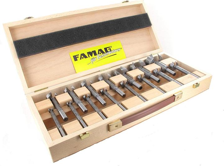 Produktbild Famag Forstnerbohrer (10 mm, 12 mm, 15 mm, 16 mm, 18 mm, 20 mm, 22 mm, 25 mm, 26 mm, 28 mm, 30 mm, 35 mm, 40 mm, 45 mm, 50 mm)