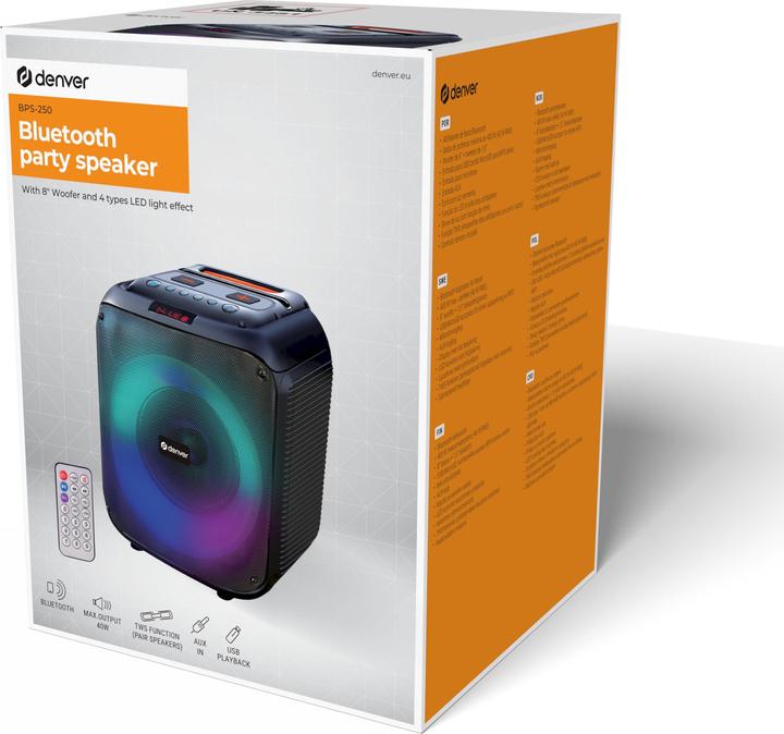 Produktbild Denver BPS-250 (4 h, Batteriebetrieb)
