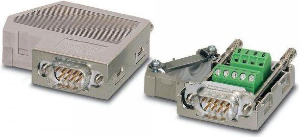 Actual product image Phoenix Contact Profibus subD spring terminal connection