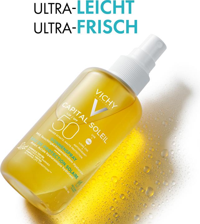 Immagine prodotto Vichy Idéal Soleil Spray solare con Hyaluron (Spray solare, SPF 30, 200 ml, 230 g)