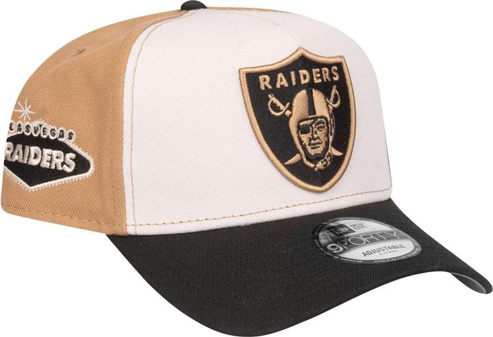 New Era 9Forty Snapback Cap - Las Vegas Raiders Stone Wheat (One Size)
