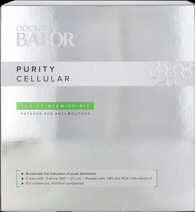 Produktbild Babor DOCTOR - SOS DE-Blemish Kit Powder & Cream (59 ml, 24h Creme)