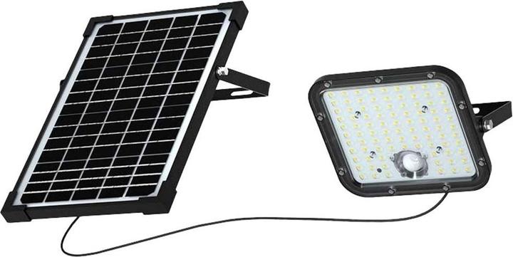 Actual product image V-TAC VT-432 10311 LED floodlight, solar module 30 W Cold white Black (4800 lm, IP65)
