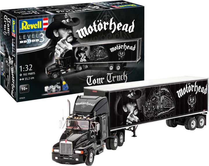 Image du produit Revell 07654 Tour Truck Motörhead modèle de camion kit 1:32