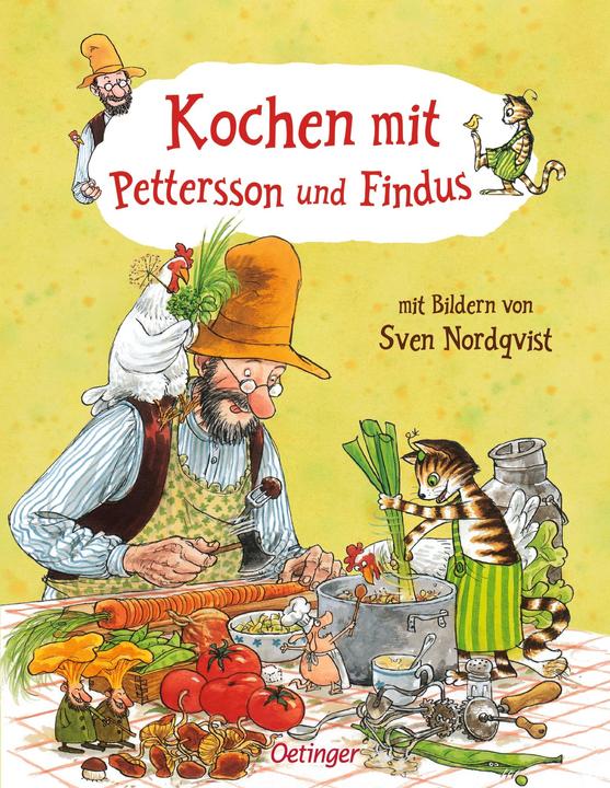 Immagine prodotto Kochen mit Pettersson und Findus (Tedesco, Sven Nordqvist, Anne Tüllmann, 2004)