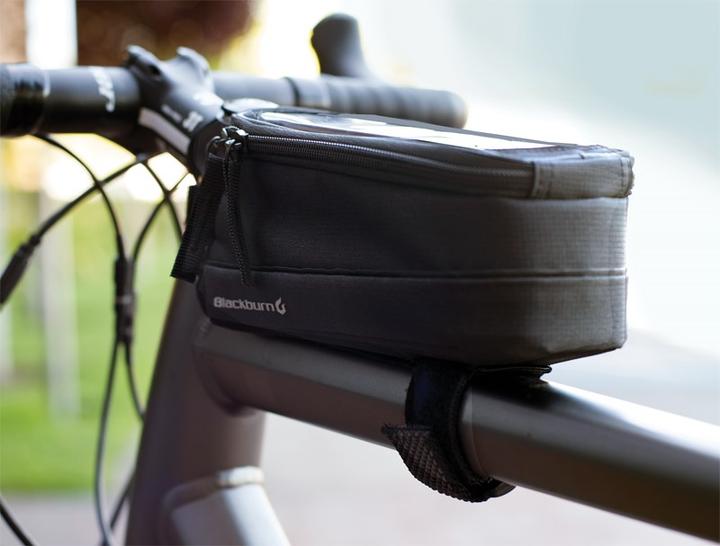 Actual product image Blackburn Local Plus Top Tube Bag Schwarze Handytasche