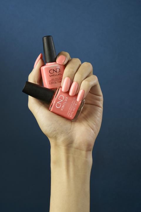 Produktbild CND Shellac UV-Nagellack Apricot Nr. 476 - Original (Orange, UV-Gel Lack)