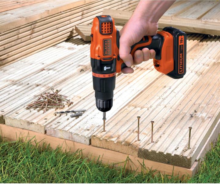 Produktbild Black & Decker EGBL188KB, 2 Akkus (Akkubetrieb)