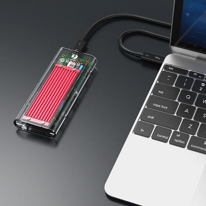 Produktbild Orico Other Computer Accessory TCM2-C3 M.2 NVME to USB-C 10Gb/s Disk Drive - Red (M.2)