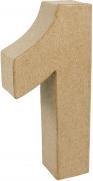 Actual product image Rayher Paper mache number 1 FSC Recycled 100%