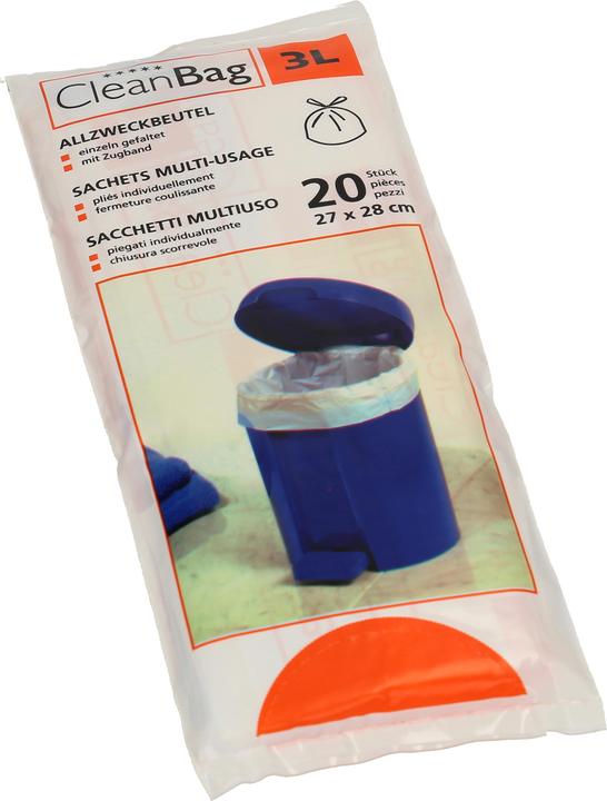 Cleanbag Borsa multiuso (20 x, 3 l)