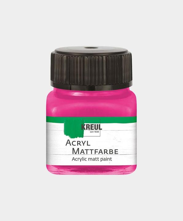 Produktbild Kreul Acryl Mattfarbe, 20 ml (Pink, 20 ml)