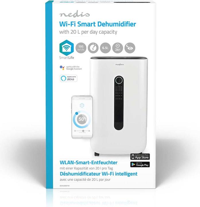 Immagine prodotto Nedis SmartLife (62 m², 20 l/24h)