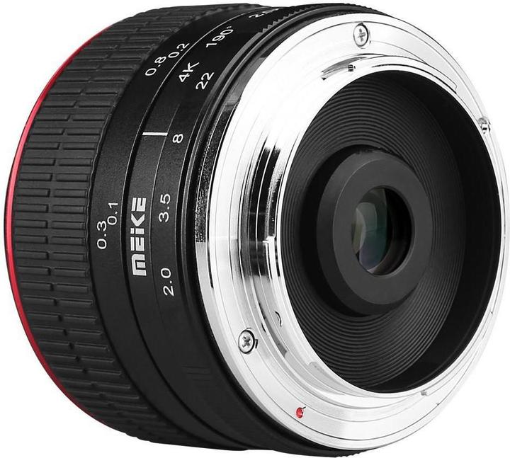 Image du produit Meike Fisheye 6.5mm f/2.0-f/22 Fujifilm X (Fujifilm X, Plein format, APS-C / DX)