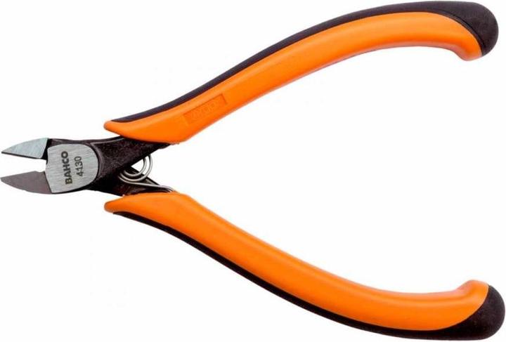 Image du produit Bahco Pince coupante diagonale ERGO, micro coupe avec poignées à 2 composants, brunie 120 mm (120 mm)