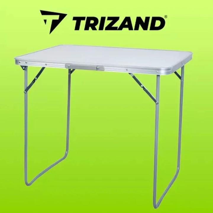 Image du produit Trizand Campingtisch Mehrzwecktisch KLAPPTISCH Universaltisch faltbar höhenverstellbar 80×60cm