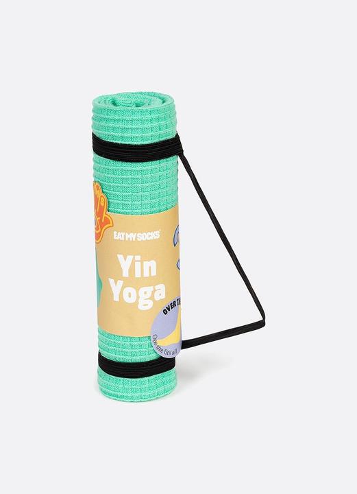 Actual product image Eat My Socks Socks, Yin yoga, Green (One size)