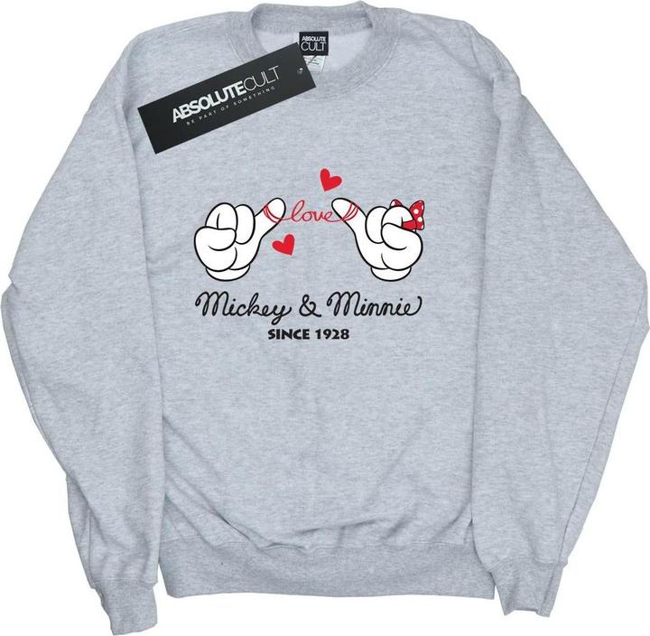 Produktbild Disney Mickey Mouse Love Hands Sweatshirt Jungen (140, 146)