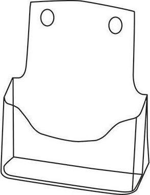 Actual product image Sigel Table brochure holder (A5)