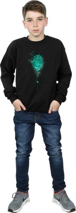Actual product image Boys Hogwarts Crest Mist Sweatshirt (140, 146)