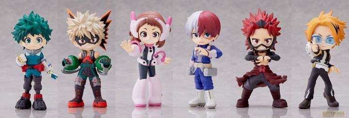 Produktbild YuMe My Hero Academia Anime Series Minifiguren 9 cm Display (6)