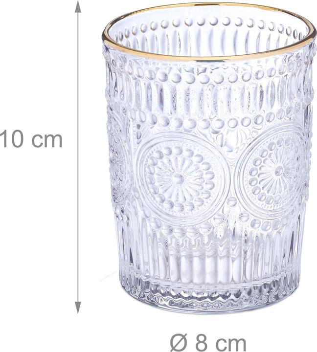 Actual product image Relaxdays 4x drinking glass (0.30 l, 1 x)