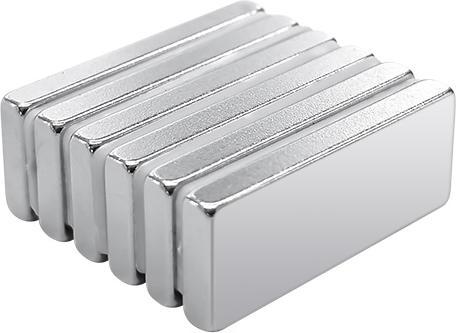 Produktbild Rs Pro Neodym Magnet, Block, 10mm x 3mm, L. 25mm