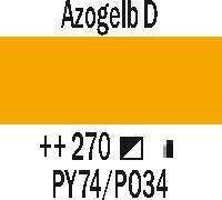 Actual product image Amsterdam standard series (Azogelb Dark, 120 ml)