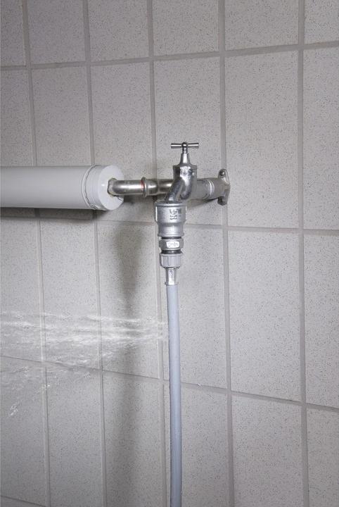 Actual product image Xavax Water stop hose for washing machines, dishwashers, 1 pc./polyb.