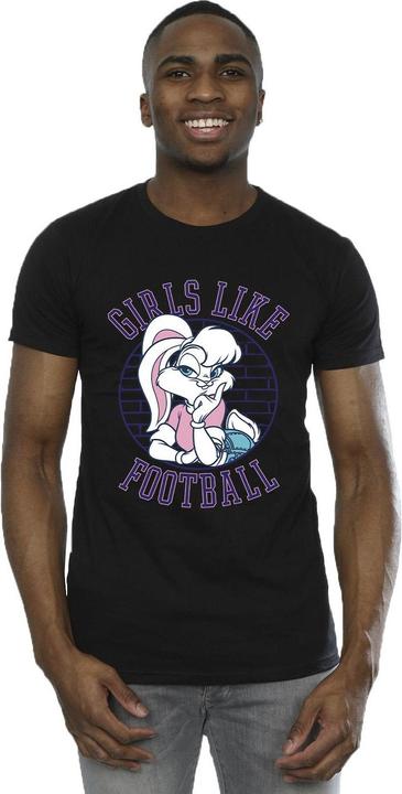 Produktbild Looney Tunes Lola Bunny Girls Like Football TShirt (S)