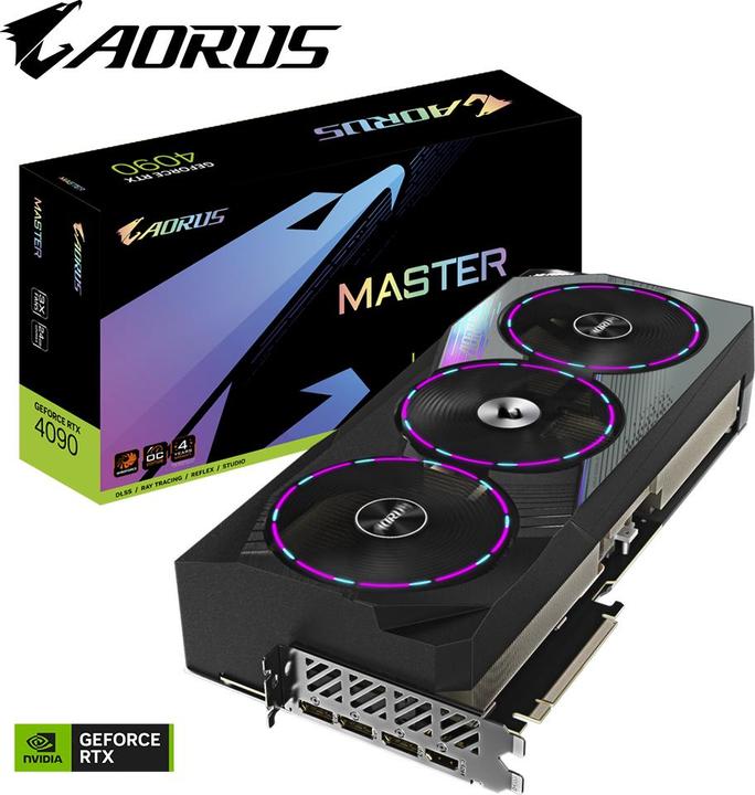 Immagine prodotto Gigabyte AORUS GeForce RTX 4090 MASTER (24 GB)