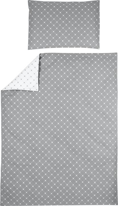 Image du produit Meyco X MrsKeizer Parure de lit 100x135cm Louis gris-blanc