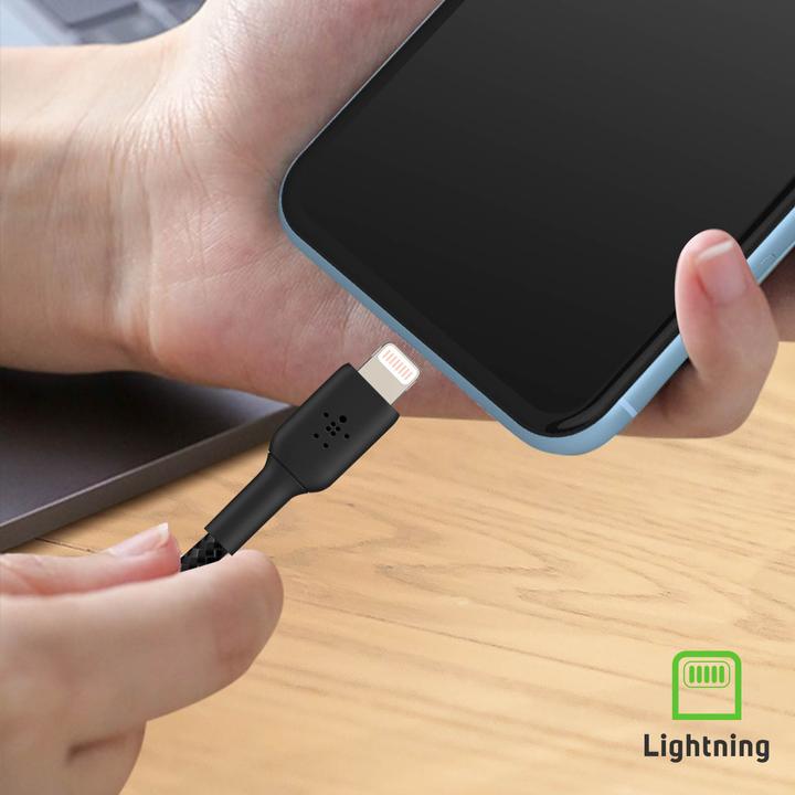 Image du produit Belkin USB A - Lightning (1 m, USB 2.0)
