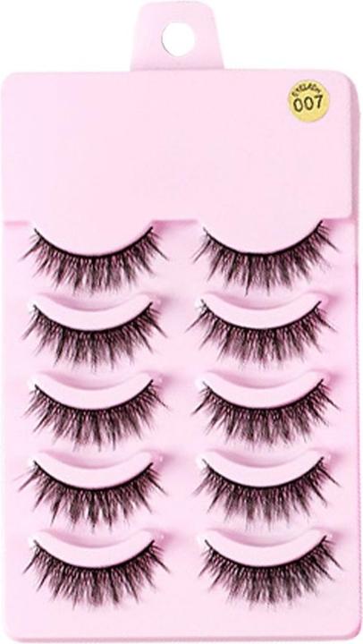 Produktbild König Design 3D Magnet Wimpern Set Magnetische künstliche Wimpern 3D Augenwimpern Manga (Künstliche Wimpern)