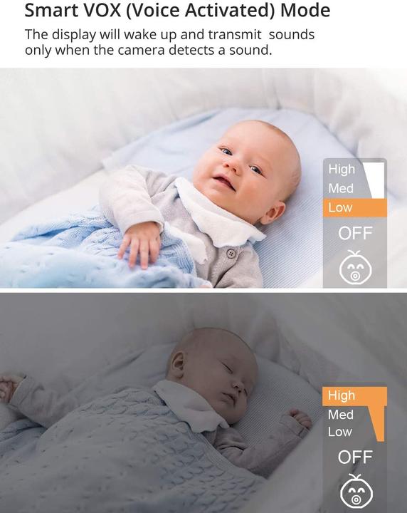 Produktbild Dragon Touch E40 Babyphone mit Kamera