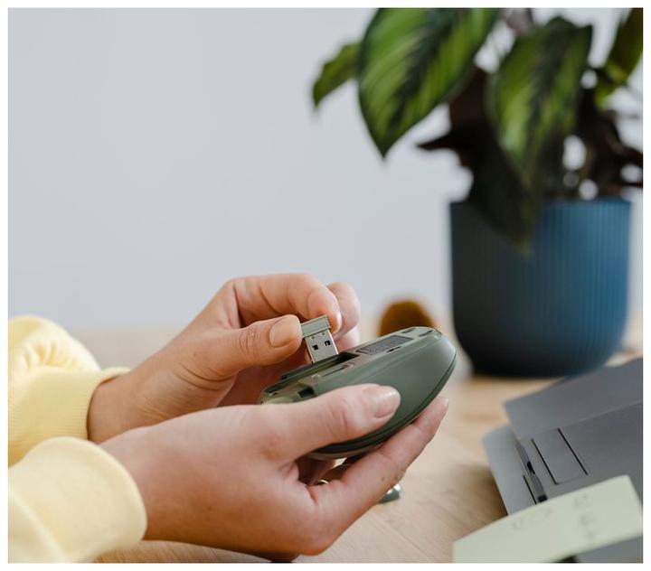 Produktbild Trust YVI+ Wireless Mouse green (Kabellos)