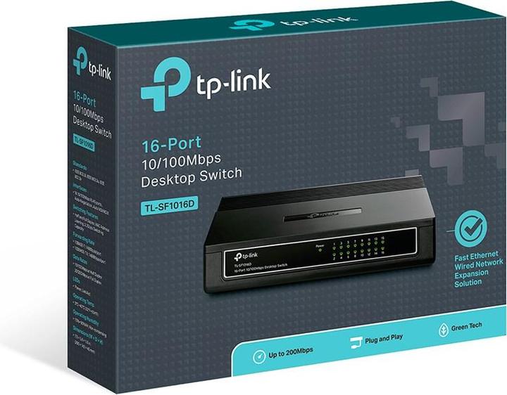 Produktbild TP-Link Tl-Sf1016d (16 Ports)