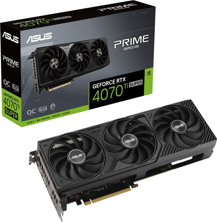 Produktbild ASUS Prime GeForce RTX 4070 Ti Super OC (16 GB)