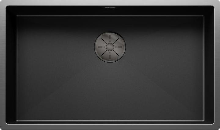 Immagine prodotto Blanco CLARON 700-U Dark Steel Edition | acciaio inox | tipo di installazione: sottopiano | senza (Lavello sottopiano, 74 cm, 44 cm)