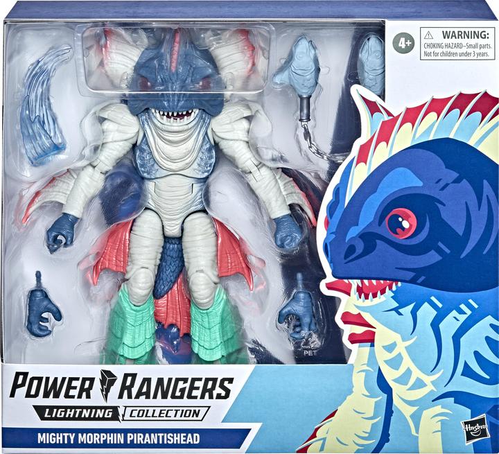 Produktbild Power Rangers Lightning Collection Mighty Morphin Pirantishead 17,5 cm grosse Premium Action-Figur zu