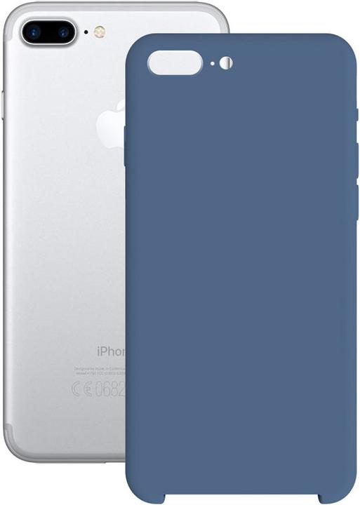Immagine prodotto KSIX Custodia morbida in silicone per iPhone 7 Plus, 8 Plus BLU (Apple iPhone 7 Plus)